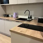 Global L With Balcony L Sky Tower L Apartamento Katowice
